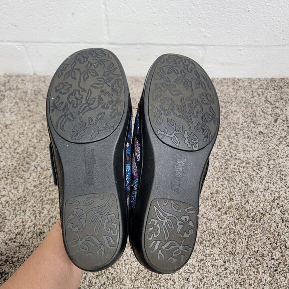 Alegria Lauryn Loafer Womens 8 - 8.5 Leather Clog Nurse Comfort Shoe Workwear - Picture 5 of 7